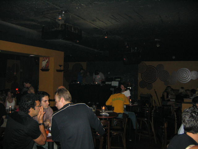Crowd shot at Good Night Gracies in Ann Arbor Crowd shot at Good Night Gracies in Ann Arbor