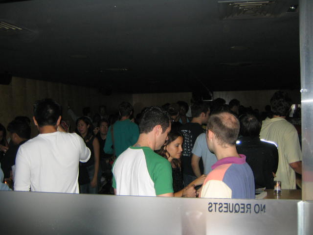 Crowd at APT in NYC Crowd at APT in NYC