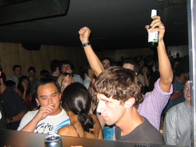 Crowd at APT in NYC Crowd at APT in NYC