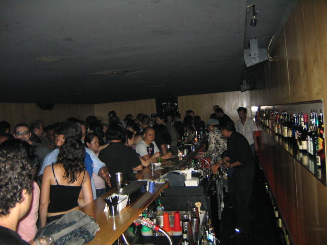 Crowd at APT in NYC Crowd at APT in NYC