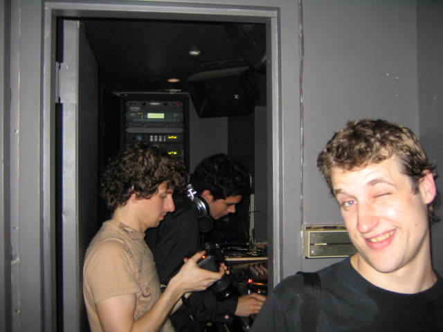 Derrick loving being backstage Derrick loving being backstage