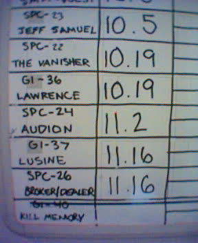 Ghostly release schedule for OCT/NOV Ghostly release schedule for OCT/NOV