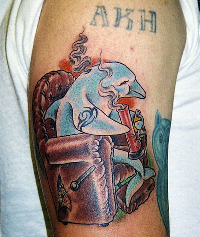 carmine giovinazzo tattoo. Worst tattoo Baked sea kat